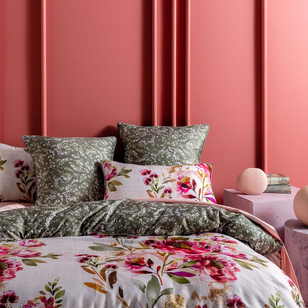 KAS Taneya King - Sized Multi - Patterned Quilt Cover Set for Bed
