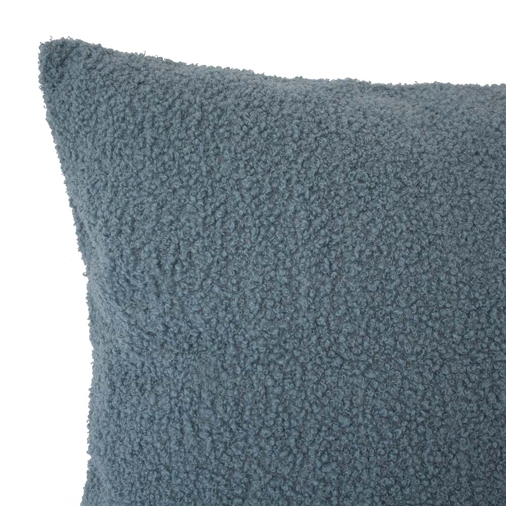 Exquisite Bambury Klein Blue Square-Shaped Filled Decorative Cushion