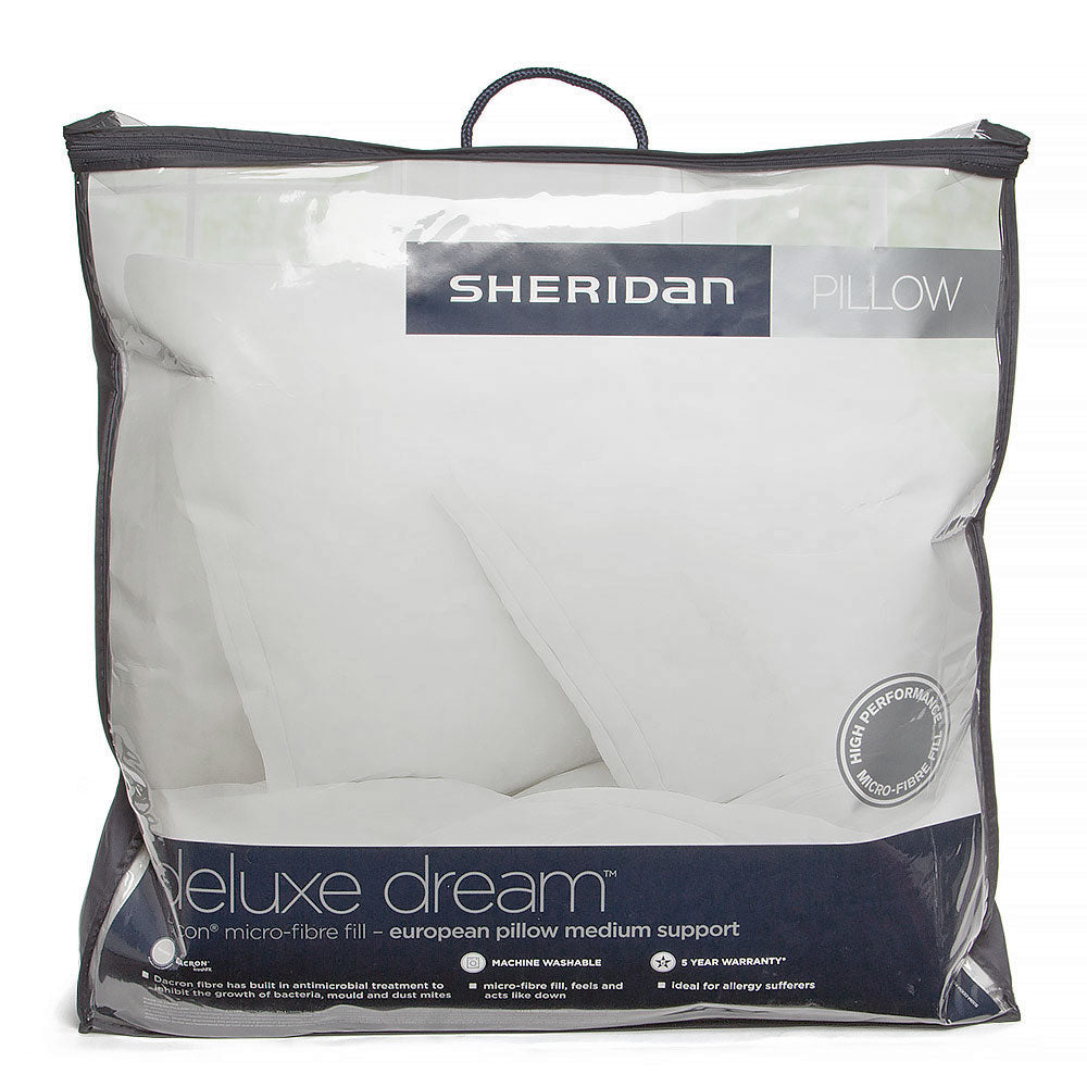 European Luxury Sheridan Deluxe Dream Pillow for Optimal Comfort