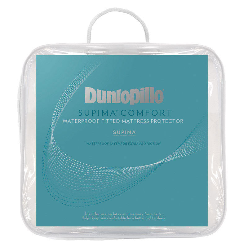 Single Bed Supima Comfort Water-resistant Fitted Mattress Protector