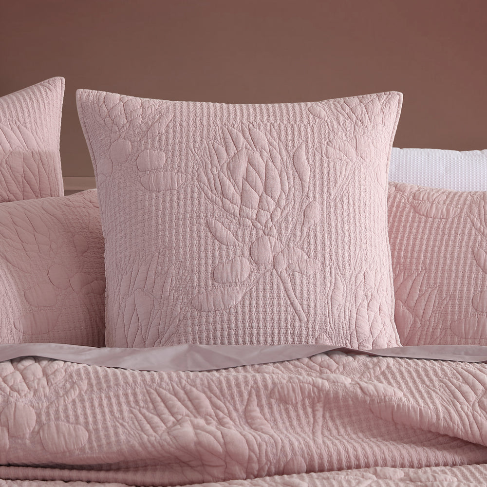 European-style Flourishing Rose Decorative Pillowcase for Bed