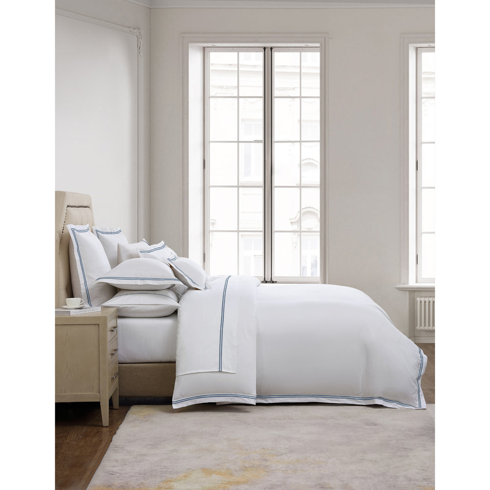 Luxurious Santiago Steel King - Sized Bed Quilt Cover Set for a Premium Bedding Experience