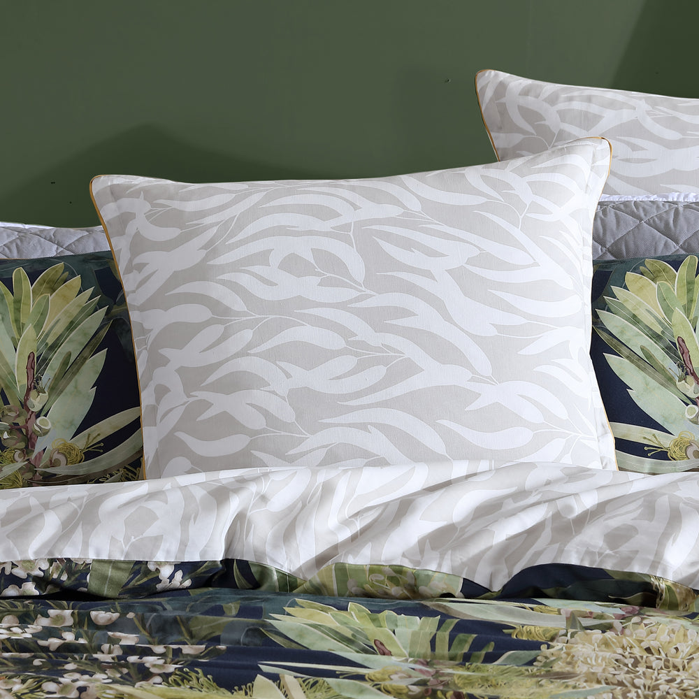 Logan and Mason Kiera Super King Size Green Quilt Cover Set for a Stylish Bedroom Decor