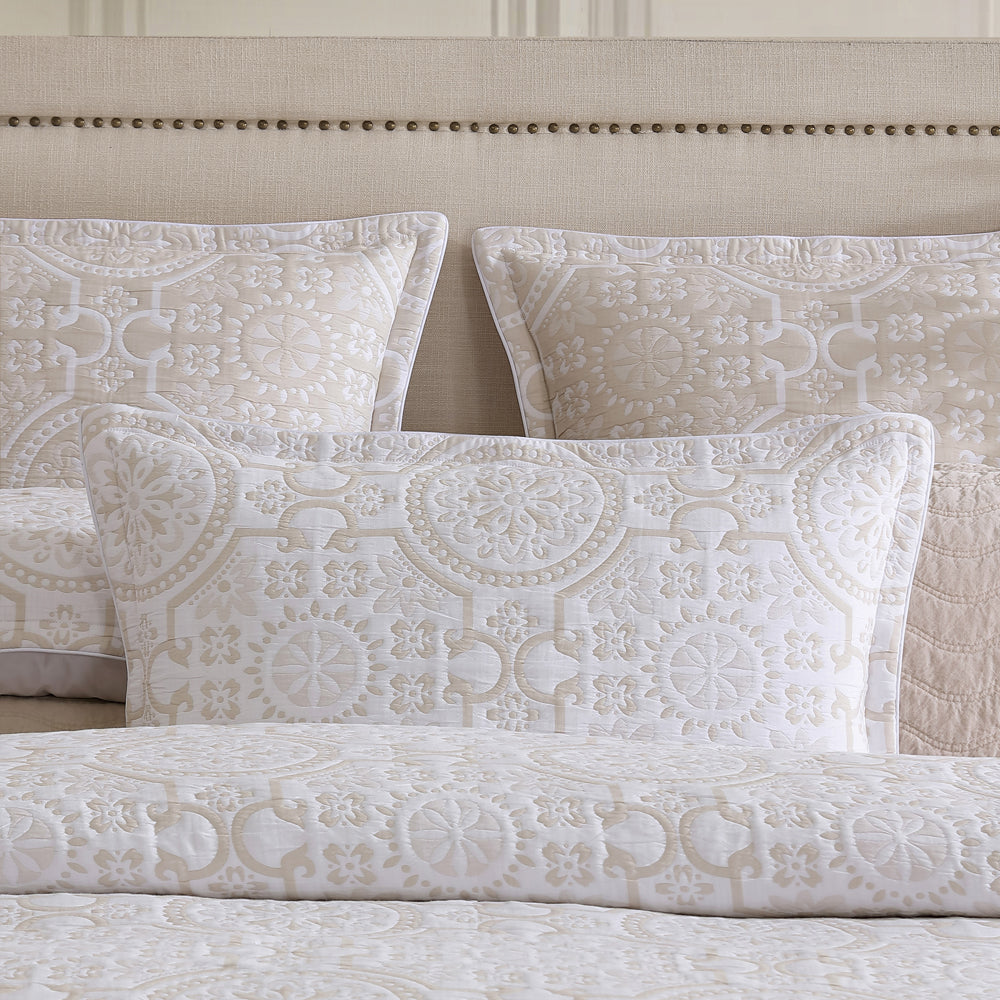 Mayfair Stone Super King Size Quilt Cover Set from Private Collection