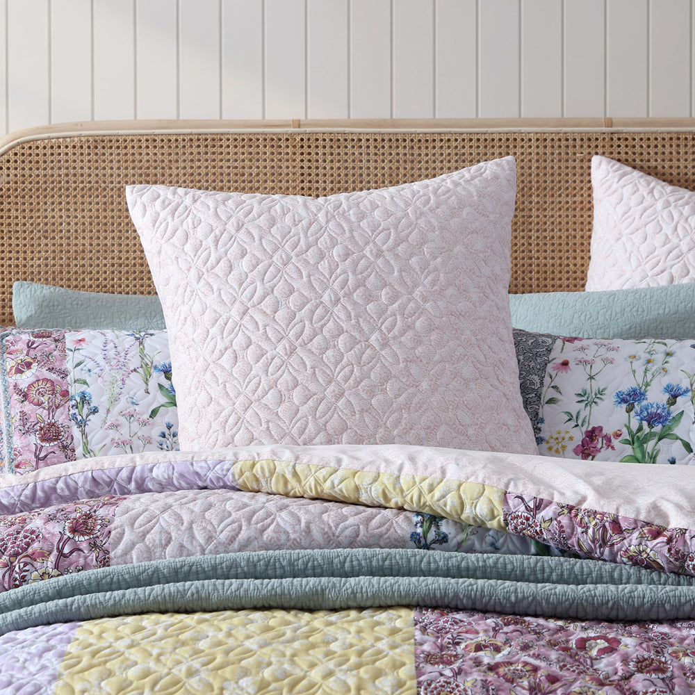 Super King Size Bodhi Pink Quilt Cover Set by Logan and Mason