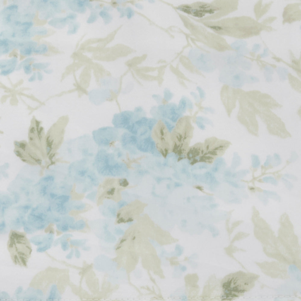 Laura Ashley King-Size Rena Teal Sheet Set with Cottage Charm