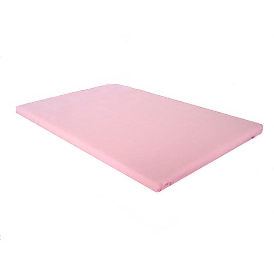 European-style Plain Pink Pillowcase for Beds
