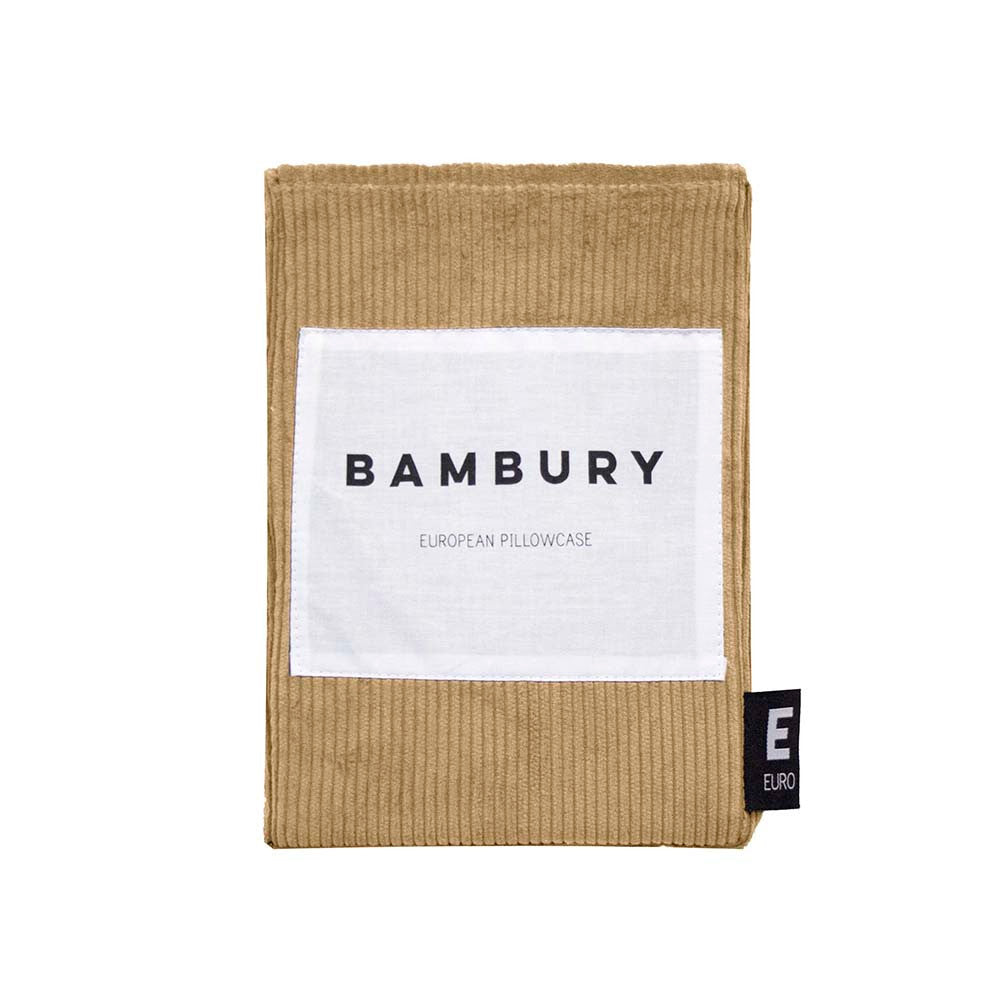 Bambury Sloane Soft Flax European-style Pillowcase for Winter