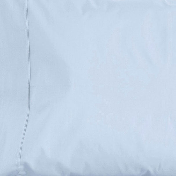La Via 2-Pack 400TC 100% Cotton Seafoam Standard Pillowcases for Luxurious Sleep