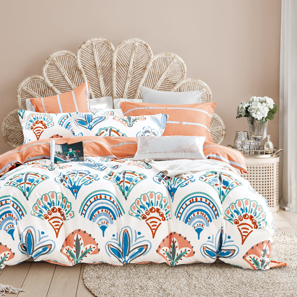 Stylish Manolo Queen - Sized Quilt Cover Set for Bedroom Decor