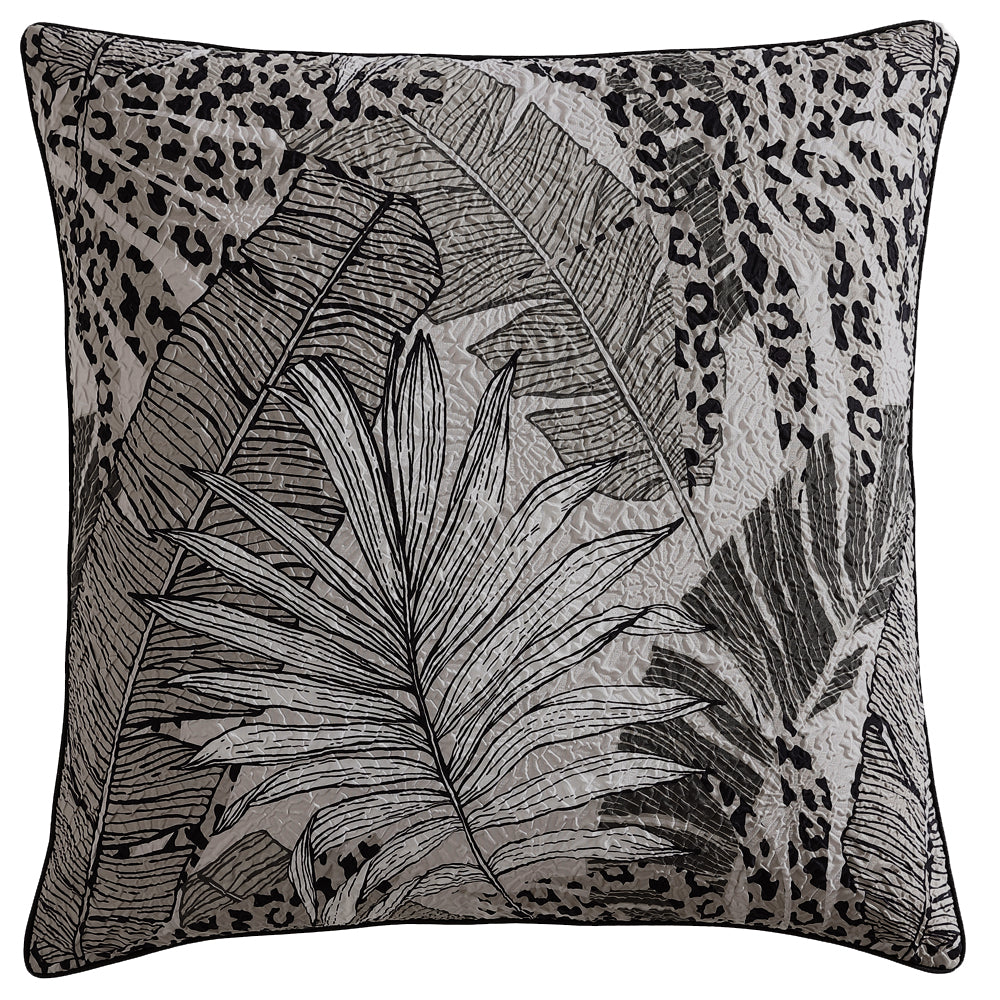 European-Sized Borneo Haze Luxury Pillowcase for a Tropical Ambiance