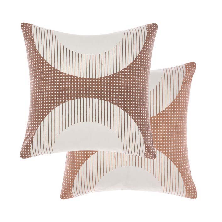 Solar Stillwater Square-Shaped Filled Decorative Cushion by Linen House