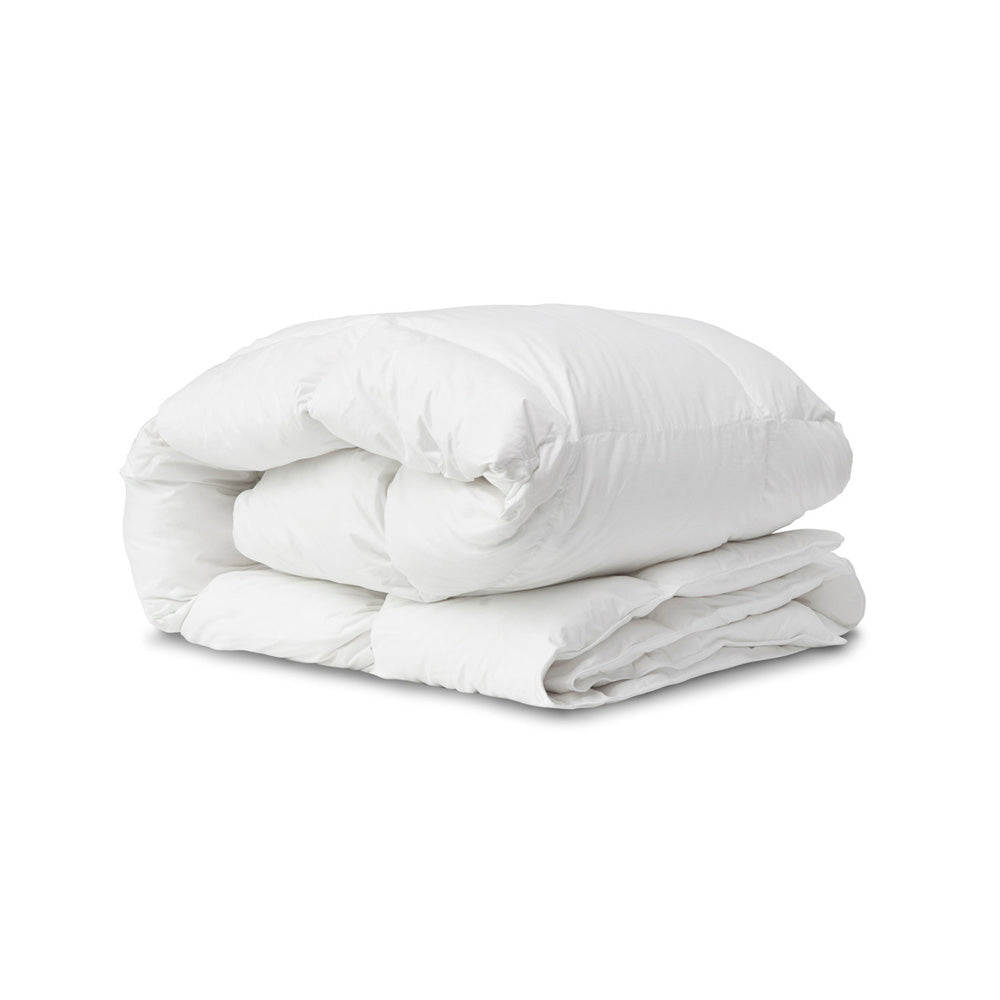 John Cotton Classic Luxury Queen - Sized 50/50 Duck Down and Feather Quilt (Doona) for Bed