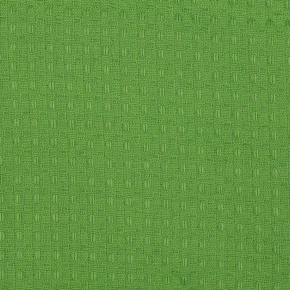 Rans London Absorbent Lime Green Waffle Tea Towel Set - 3 Pack for Kitchen Use