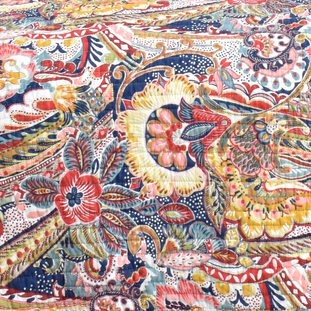 Classic Christie Queen - Sized Bed Coverlet Set for a Vibrant Bedroom Decor