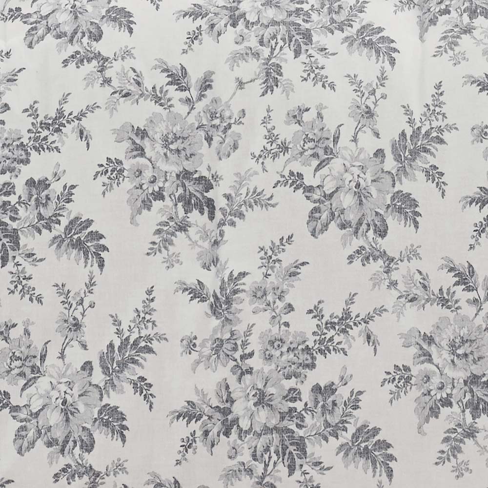 Laura Ashley Annalise Single Bed Quilt Cover Set - A Relaxing Bedroom Essential with Floral Toile and Shirting Stripe Accents
