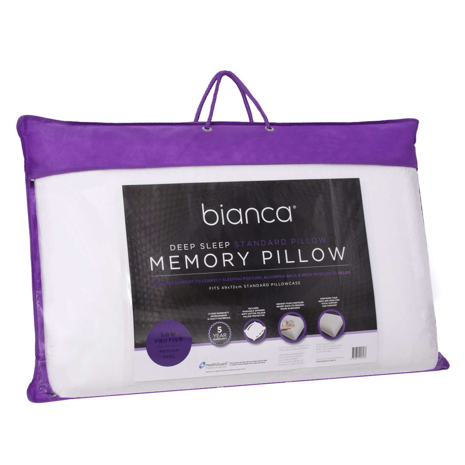 High - Quality Deep Sleep Memory Foam Pillow with Low - Density Design