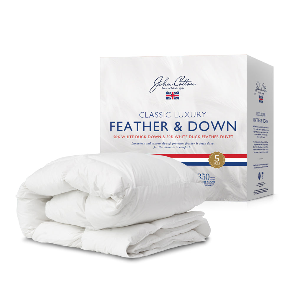 Double Bed Classic Luxury 50/50 Duck Down and Feather Quilt/Doona