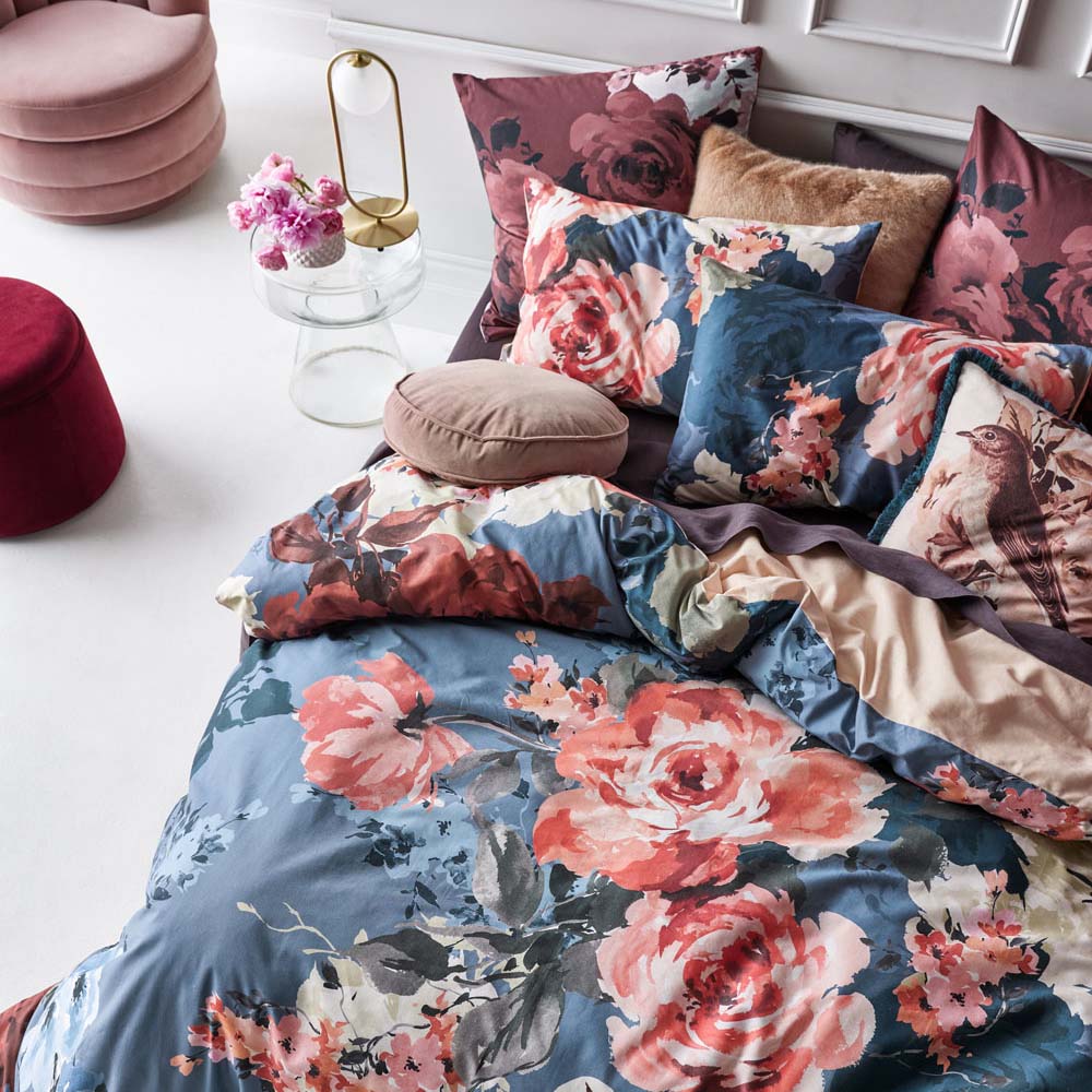 Linen House Queen - Sized Primrose Multi - Pattern Quilt Cover Set