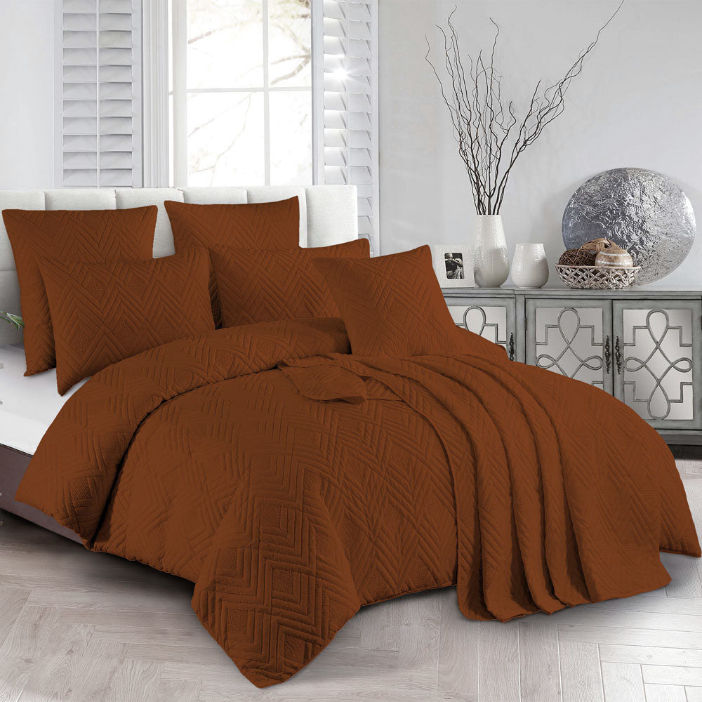 Spencer Clay Soft Polyester Queen Bed Quilt Cover Set