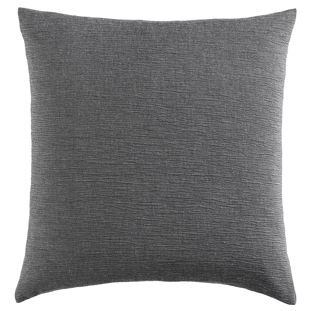 Hogan Slate European-Sized Decorative Pillowcase for Relaxing Comfort