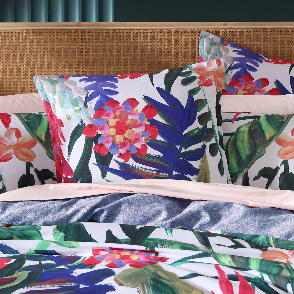 European-style Atherton Tropical Pillowcase by Logan and Mason