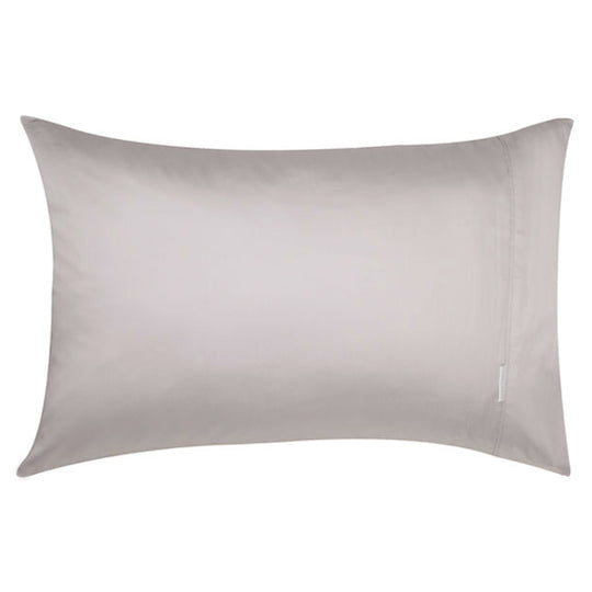 Luxurious Pewter Grey 400TC 100% Egyptian Cotton Sateen Standard Pillowcase