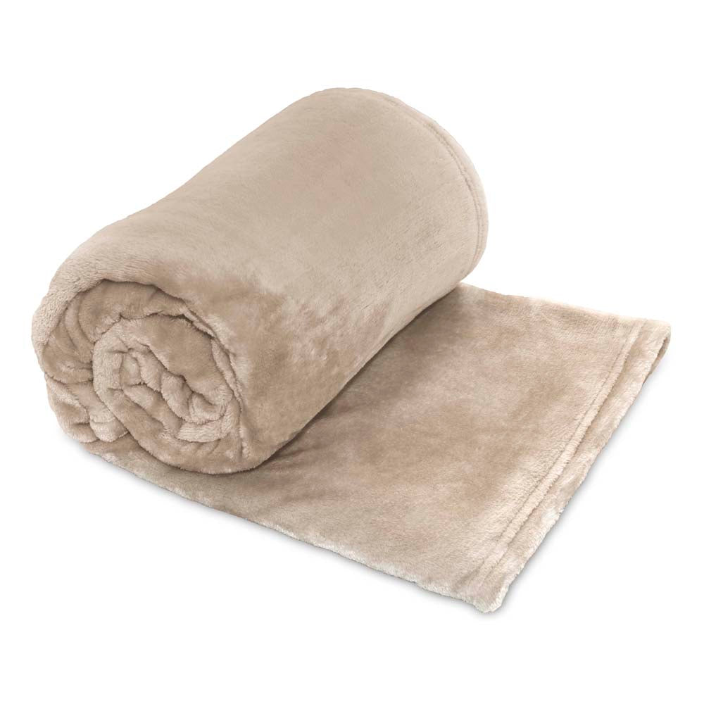 Lucia Ultra - Soft Plush Stone - Patterned Throw for Winter