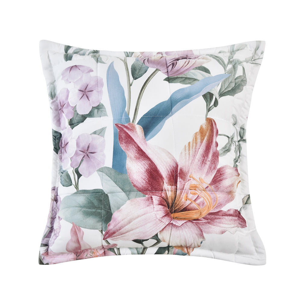 Bianca Carmela Premium White Square Filled Decorative Cushion