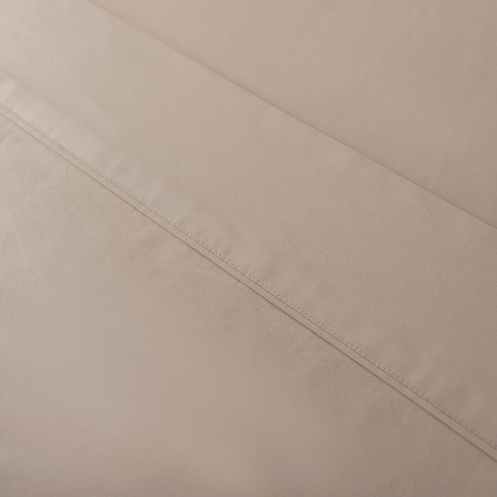 Casey 400 Thread Count Luxury Cotton Sheet Set for Long Single Bed (50cm) - Ideal Bedding for Comfortable Sleep