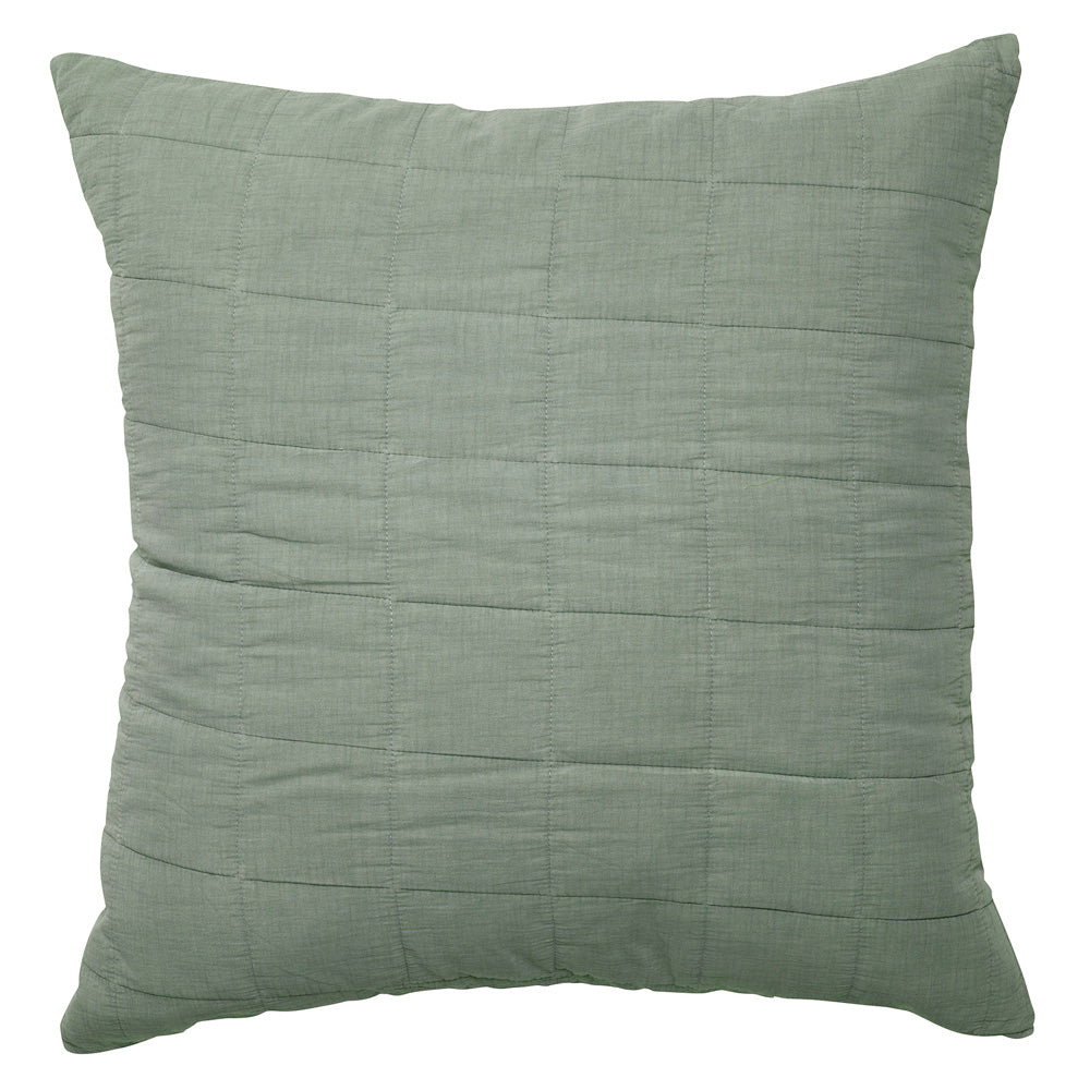 Geraldton Olive European-Style Elegant Quilted Pillowcase