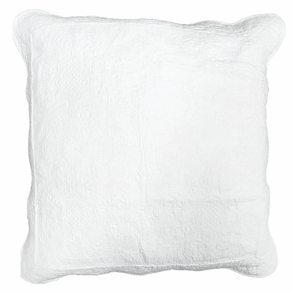 Exquisite Antique White European-Style Pillowcase for Bedroom Decor