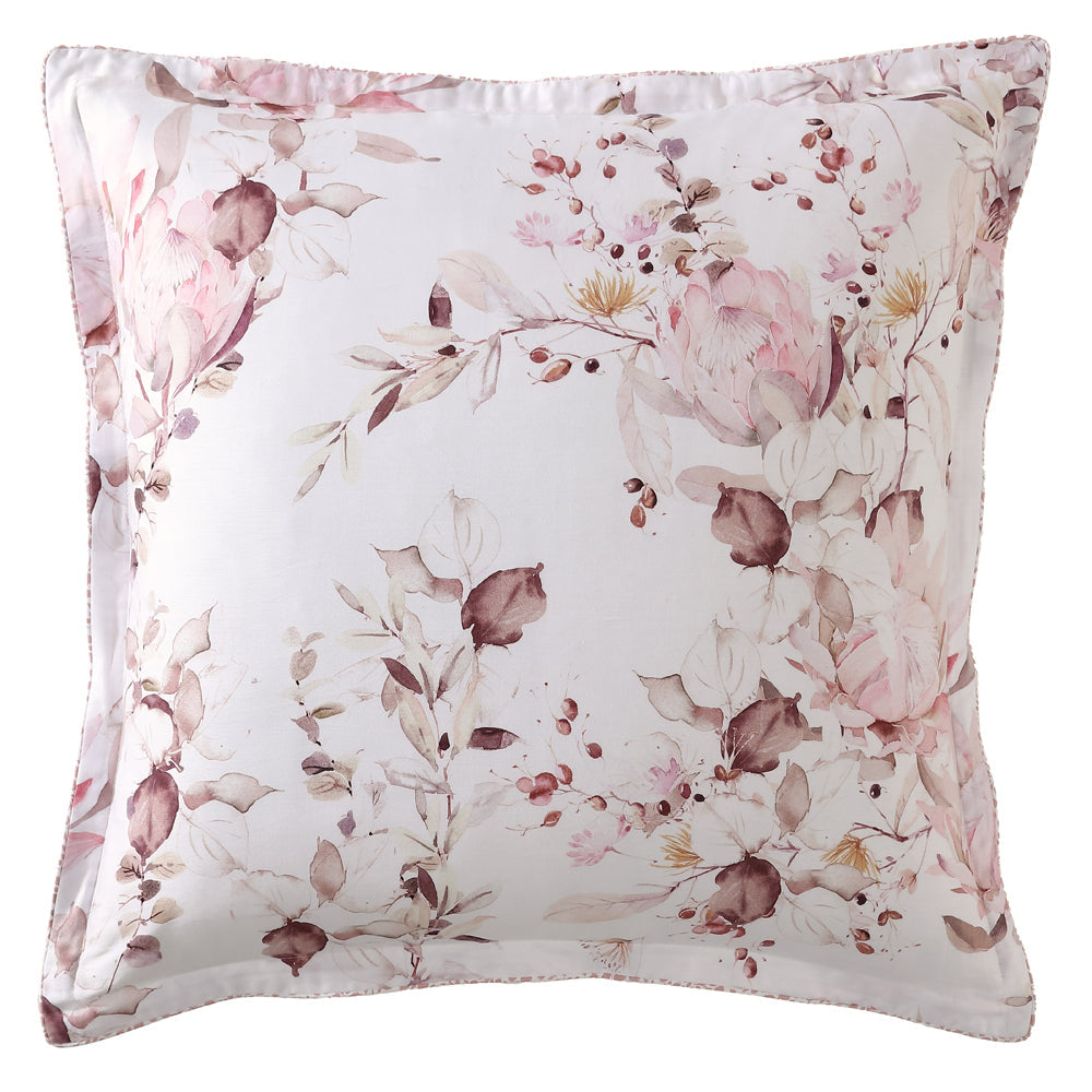 European-Style Millicent Rose Decorative Pillowcase for Bedrooms