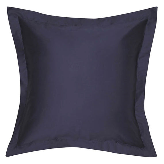Luxurious Navy 400TC 100% Egyptian Cotton Sateen European Pillowcase