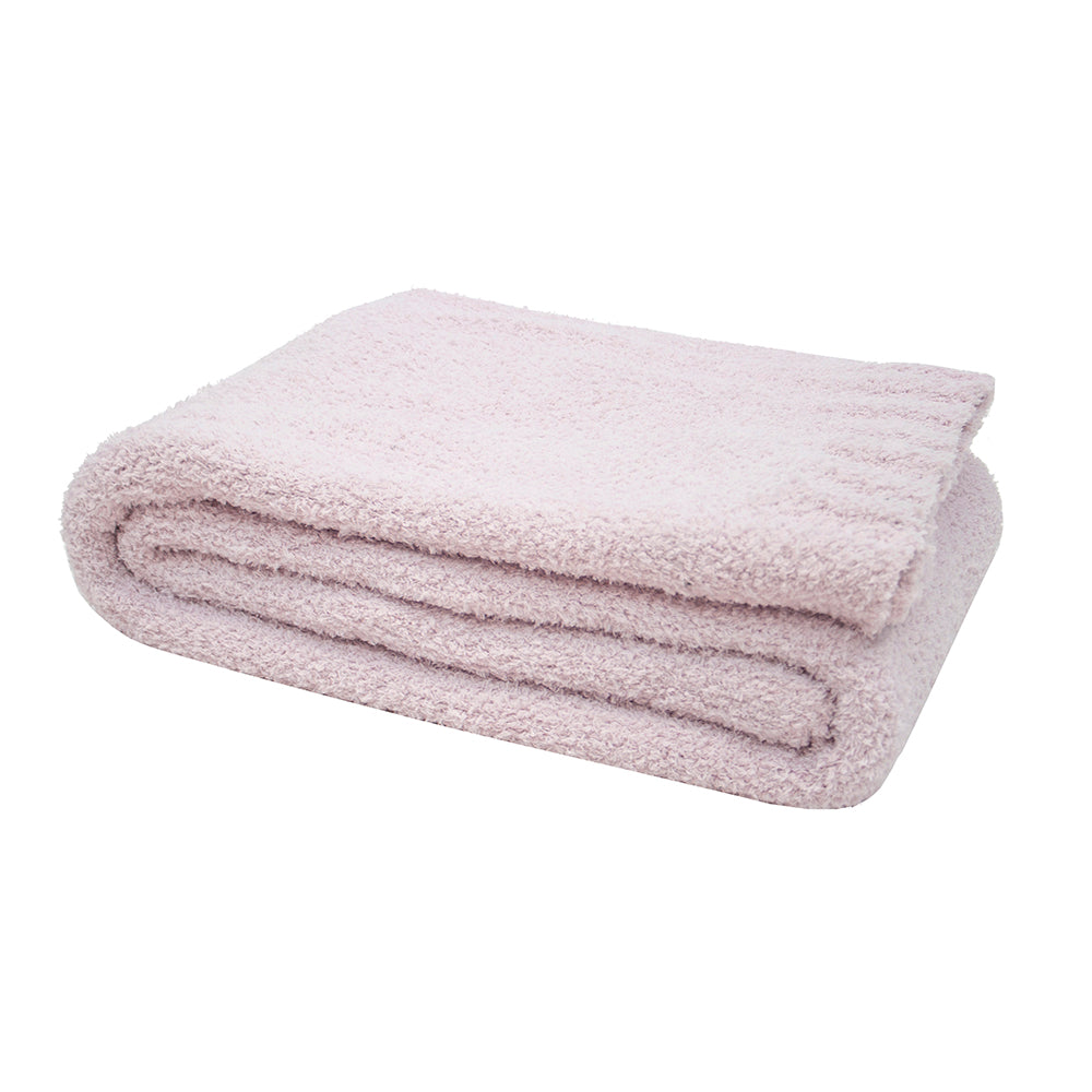 Soft and Cozy Vida Lilac Large Throw for Couch Comfort
