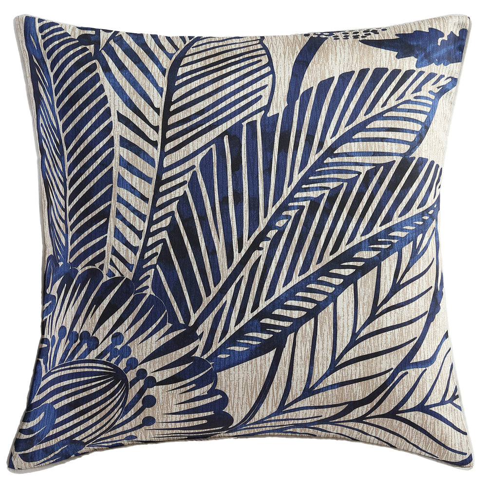 Stunning Logan and Mason Kuranda Blue European-Style Pillowcase