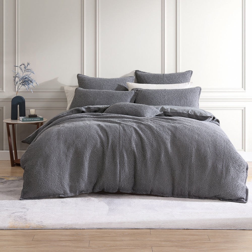 Super King Urban Charcoal Quilt Cover Set: A Stylish Home Essential