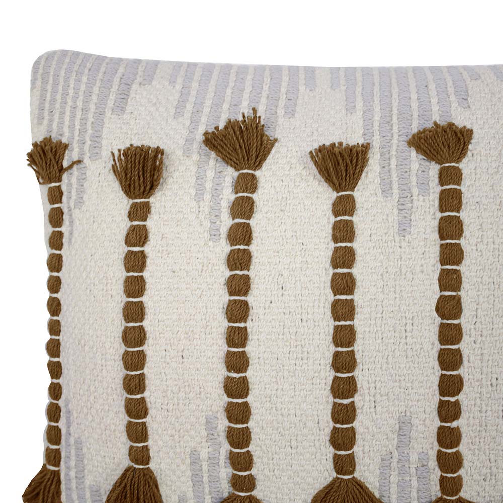 Bambury Long Filled Eradu Spice Cotton Rectangle Cushion