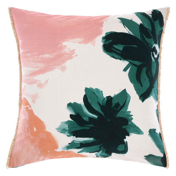 Linen House Sanchez European Pillowcase with Multi - Floral Design