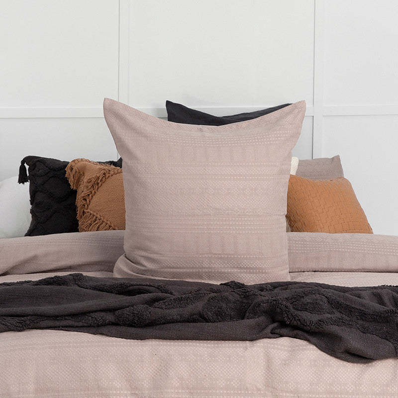 Ashcroft European-style Decorative Pillowcase with Aztec-inspired Design