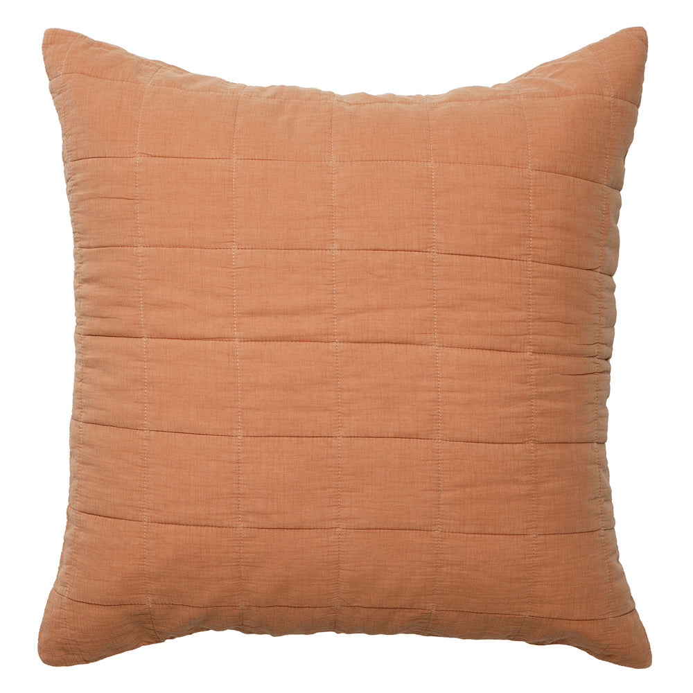 Stylish Geraldton Cinnamon-colored European Pillowcase for Modern Bedrooms