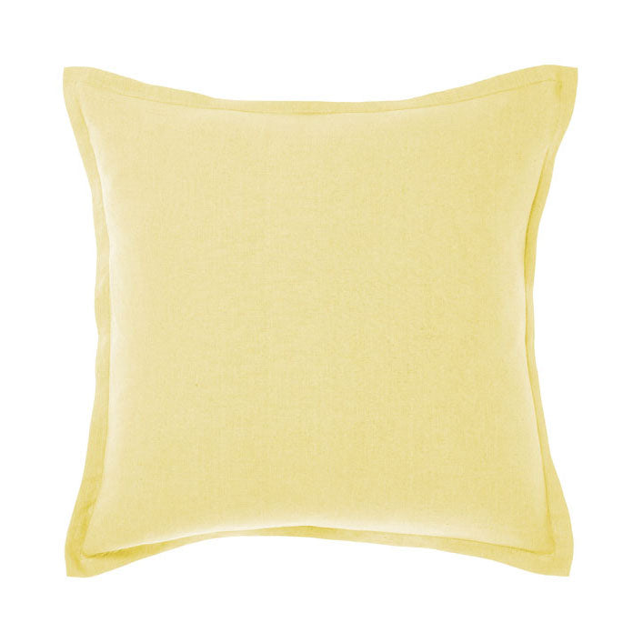 All - Season Nimes Meadow Pure Linen Square Filled Cushion with Tailored Edges