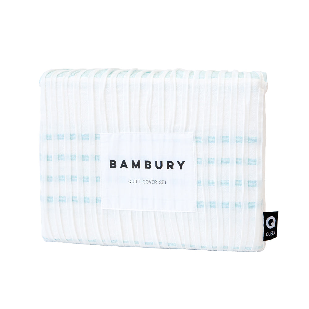 Sawyer Queen - Sized Cotton Quilt Cover Set for a Serene Bedroom
