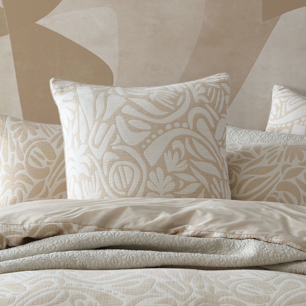 Luxurious Haven Caramel Quilt Cover Set for Queen Size Bed - Ideal Bedroom Decor