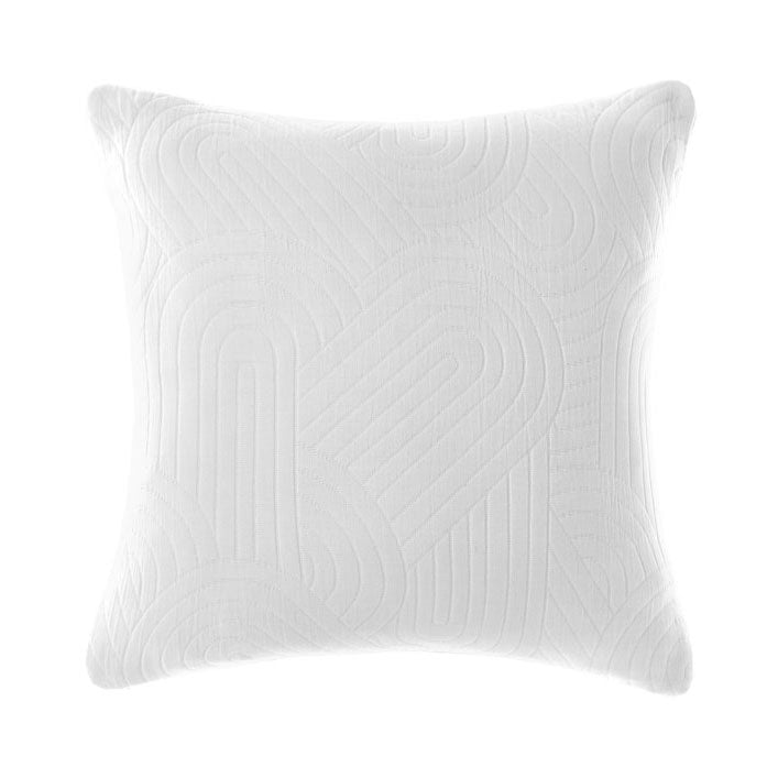 Lila Sugar Soft Cotton Square Filled Decorative Cushion
