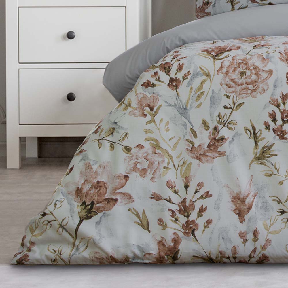 King Size Ardor Boudoir Rhea Multi - Patterned Quilt Cover Set for Bed
