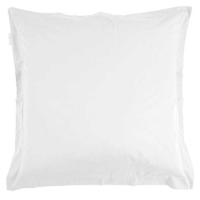 European White 300TC Breathable Cotton Percale Pillowcase
