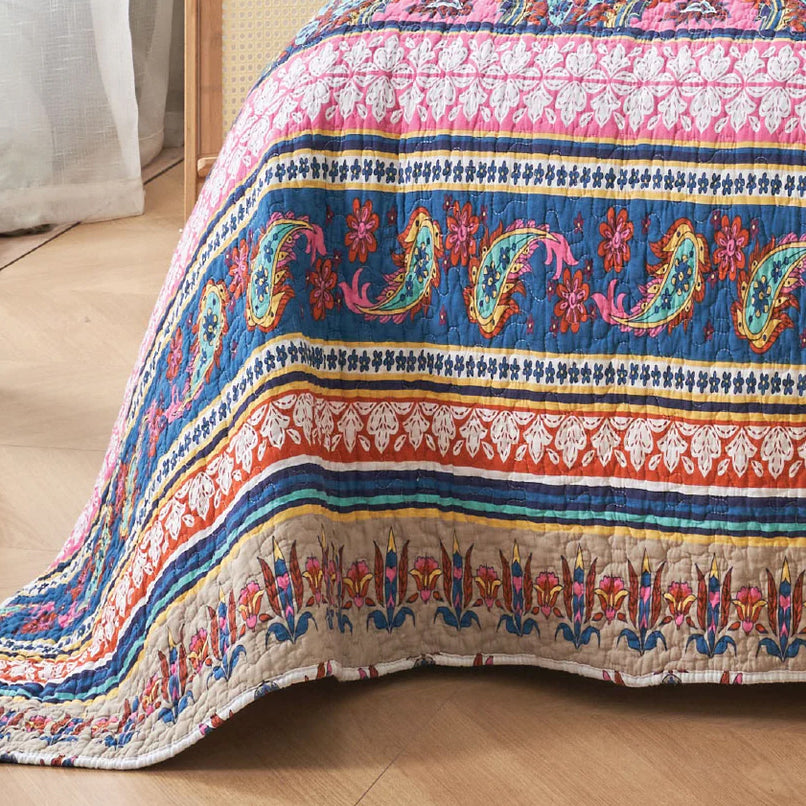 Stunning St Clair Bed Coverlet Set for King - Sized Bed