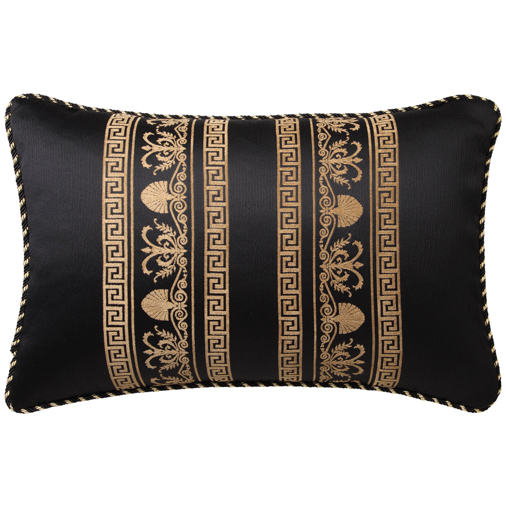 Massimo Black Chenille Quilt Cover Set for Queen Size Bed | Luxury Bedroom Decor