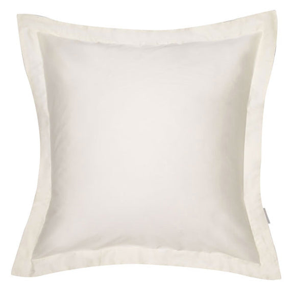 100% Egyptian Cotton Sateen 400TC Vanilla European Pillowcase for Luxurious Sleep